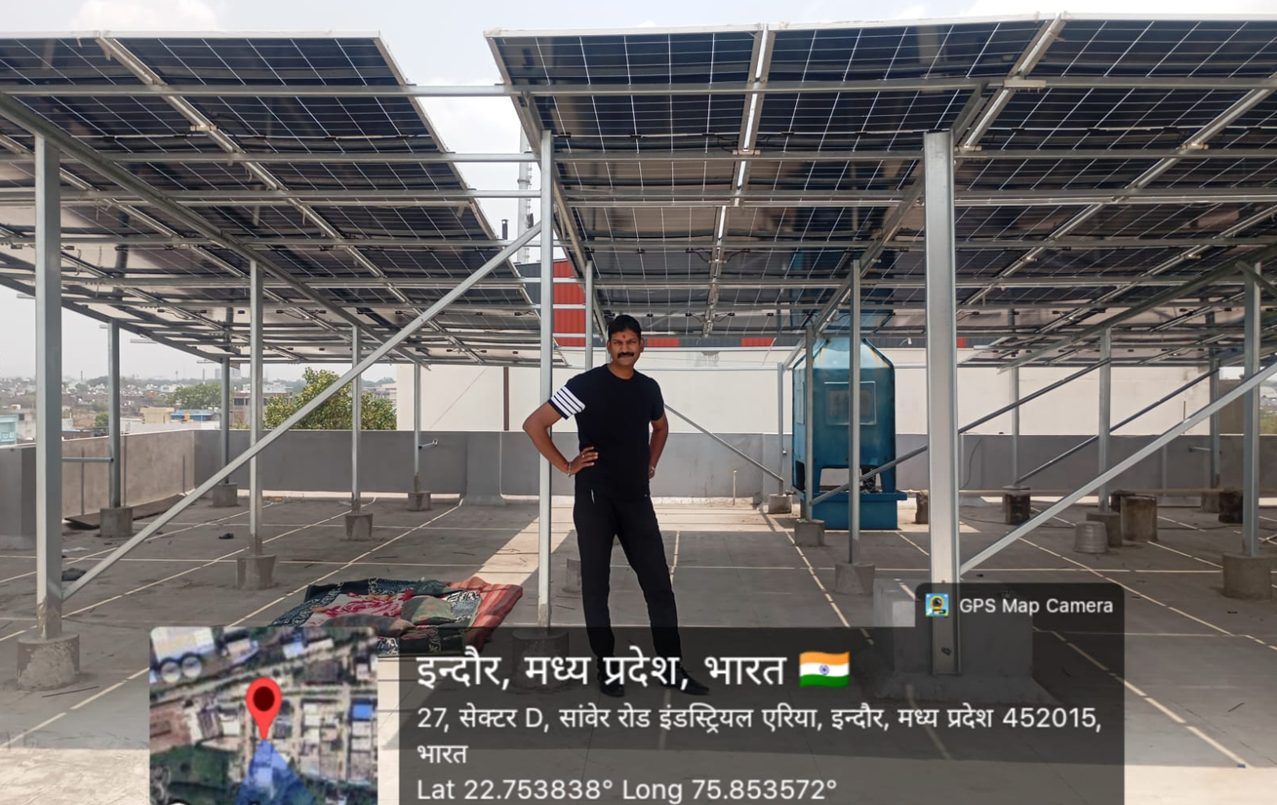 PuRvansh Electrical solar installation — Industrial Plant 2